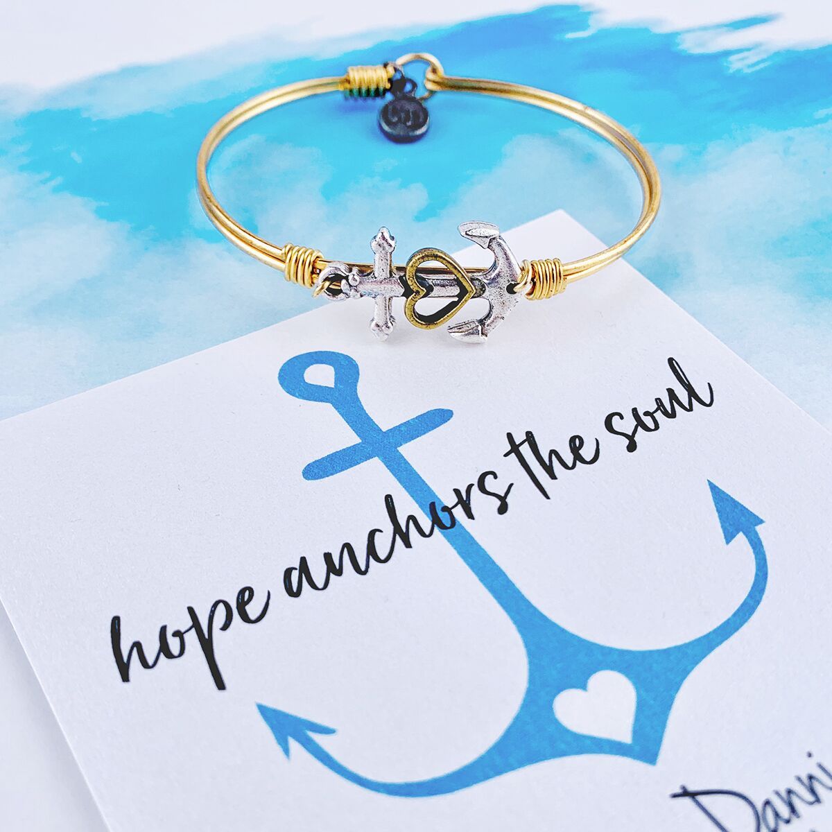 Hope anchors the soul on sale bracelet