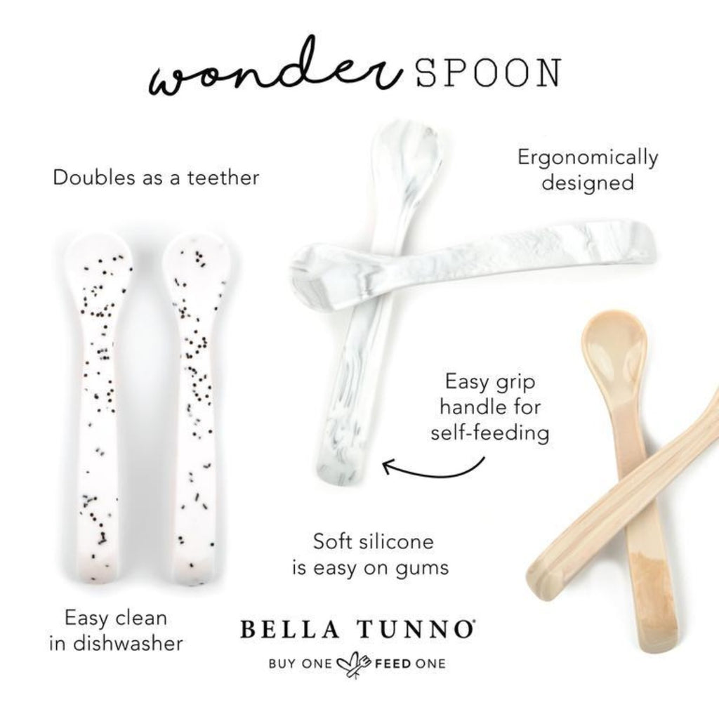 Bella Tunno Spoon Set - Get In My Belly/Alexa Where's My Food?