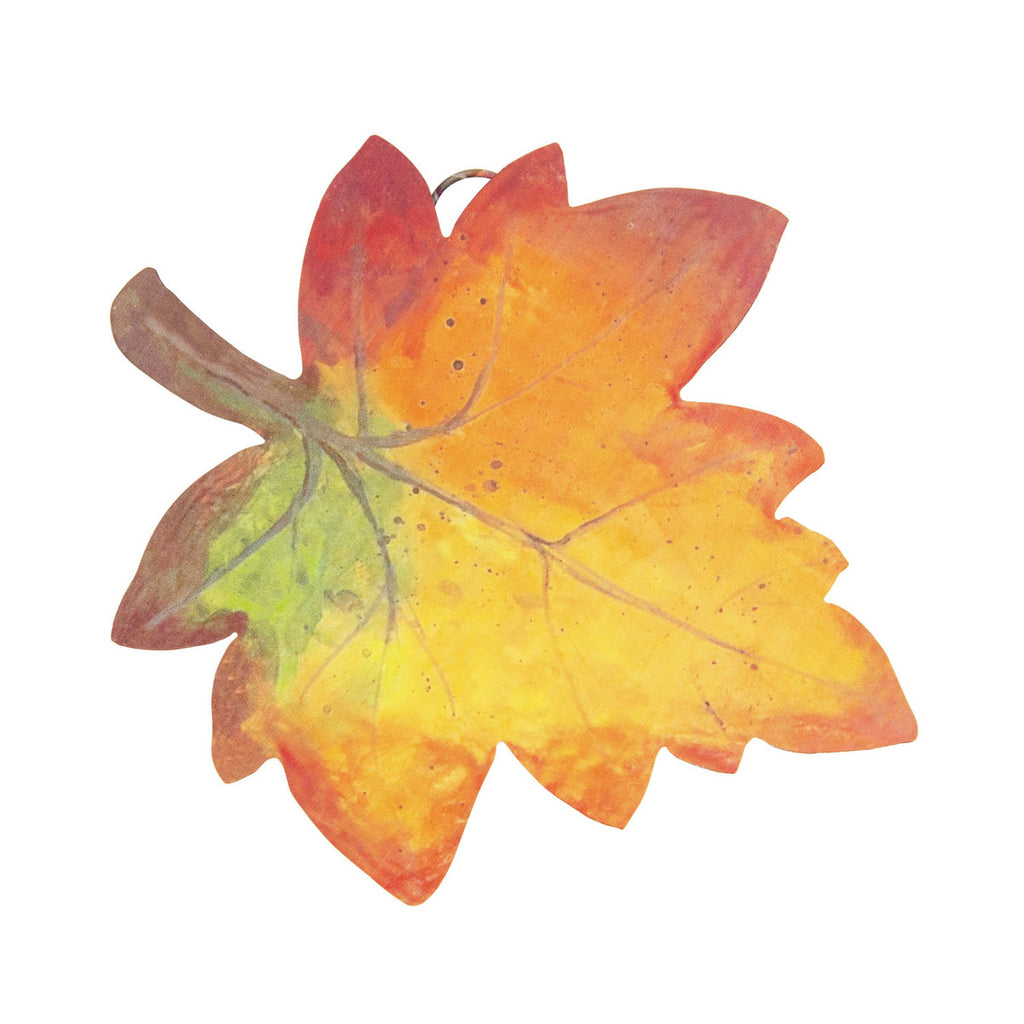 Round Top - Fall Leaf Charm