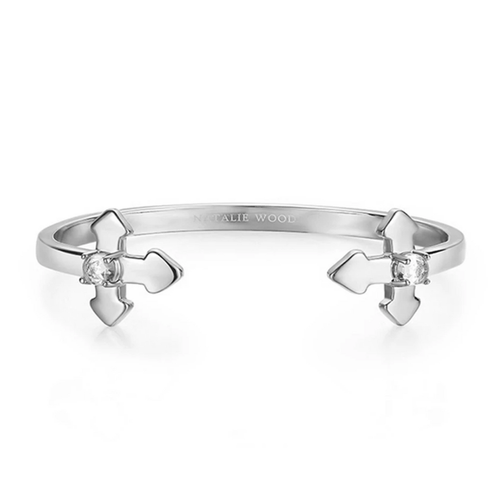 Natalie Wood - Believer Cross Cuff Bracelet