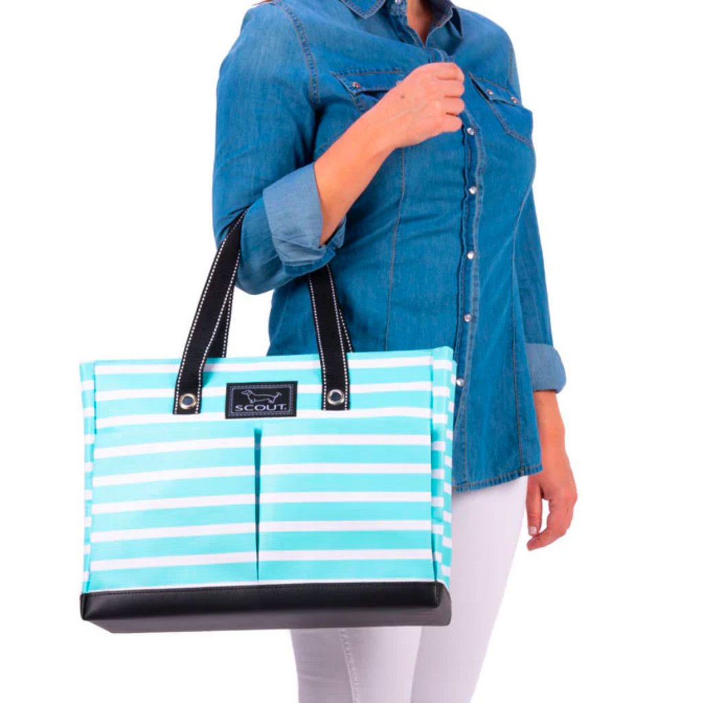 Scout Bags - Uptown Girl Pocket Tote Bag - Montauk Mint