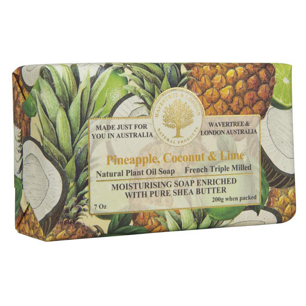 Wavertree & London Pineapple, Coconut and Lime Bar Soap