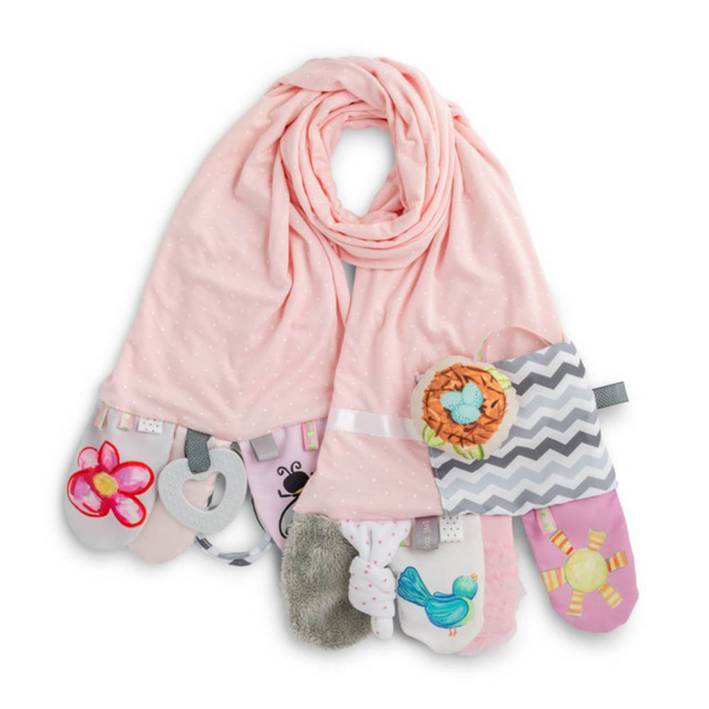 Demdaco - Mommy & Me Activity Scarf - Pink