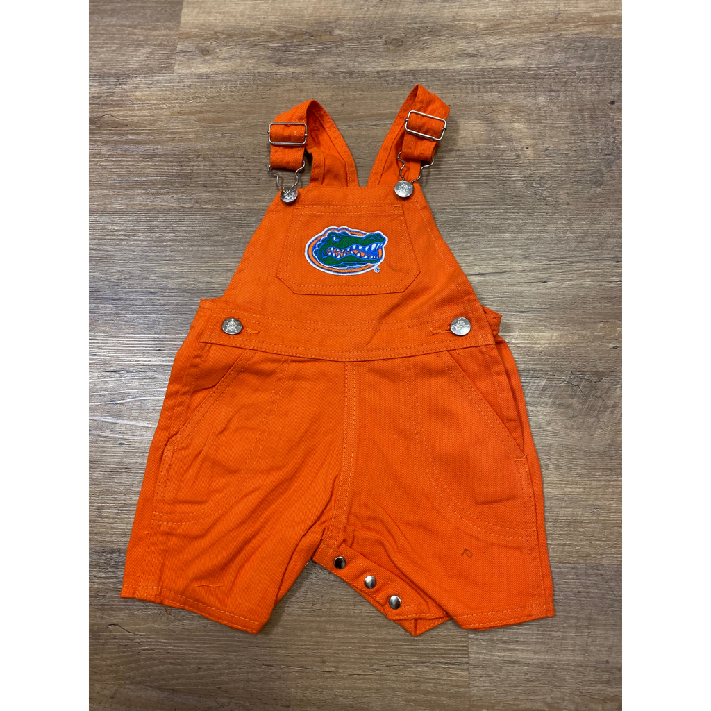 Creative Knitwear Baby and Toddler Short Leg Overalls - UF Gators