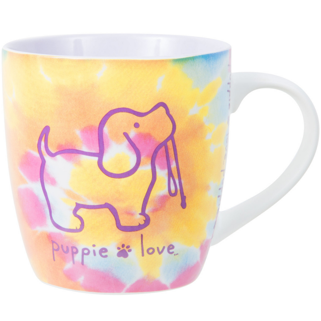 Puppie Love Mug - Tie Dye