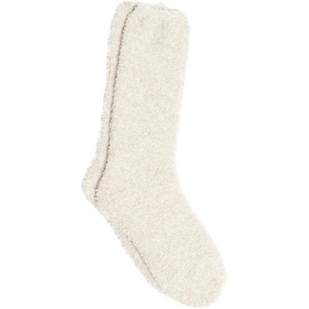 Barefoot Dreams - Women's Socks - Stone/White